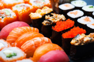 Japanese sushi for health benefits